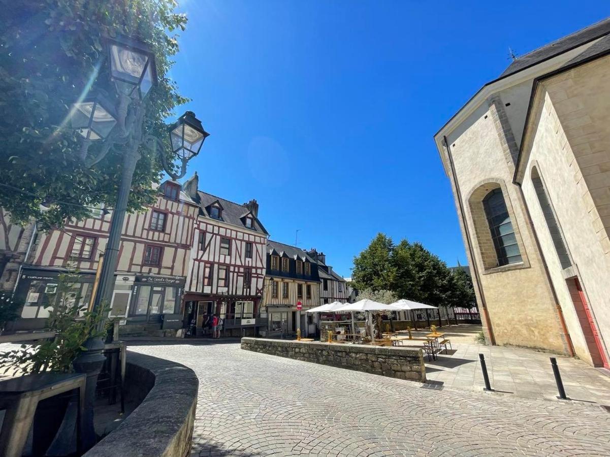 Le Patio, coeur de ville avec garage&jardin, gare à pied Vannes Extérieur photo